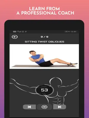 Home Workout - No Equipment android App screenshot 0