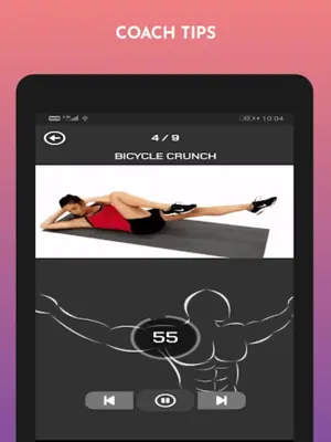 Home Workout - No Equipment android App screenshot 2